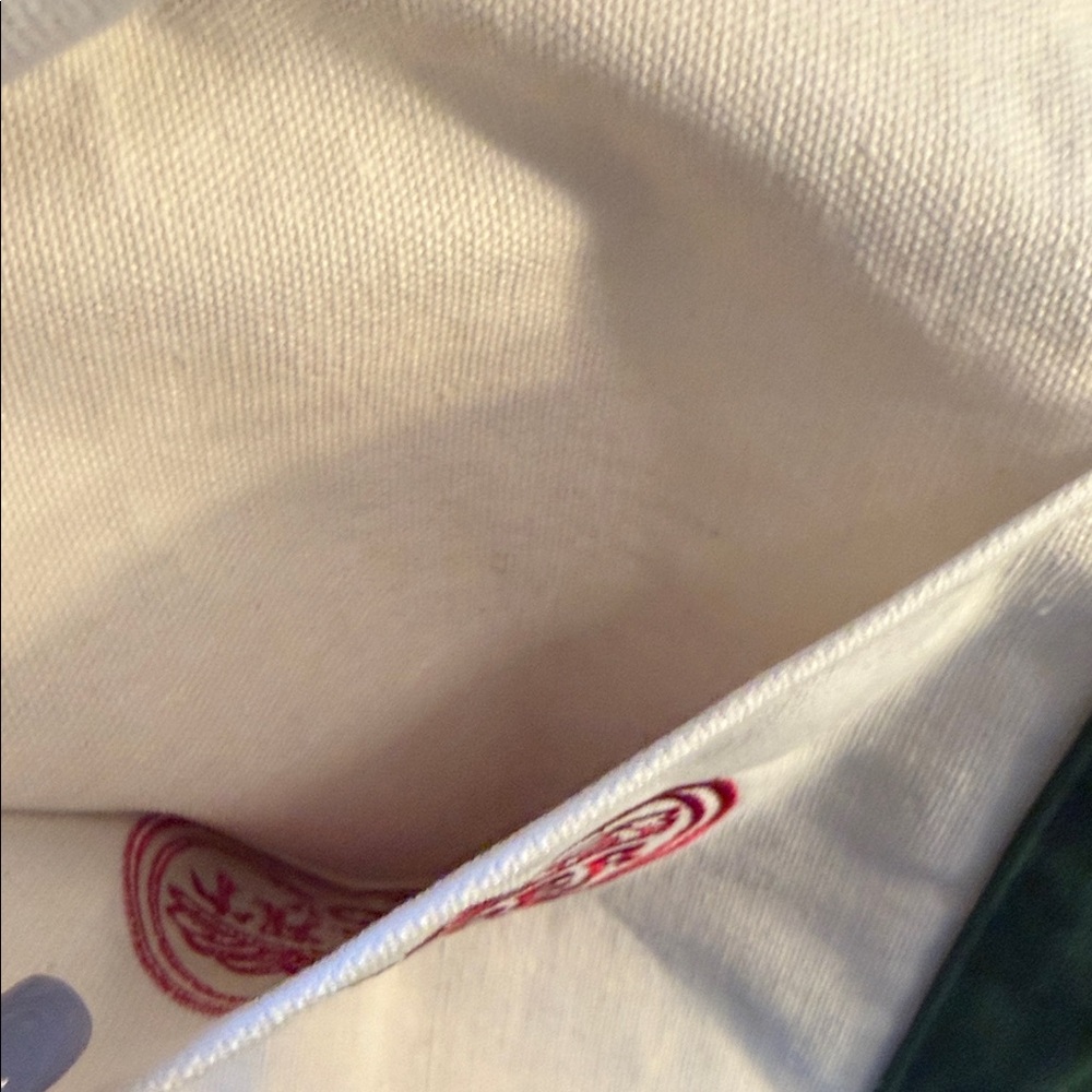 Trader Joe's Reusable Tote Bag with Green Straps NWT - Picture 5 of 12